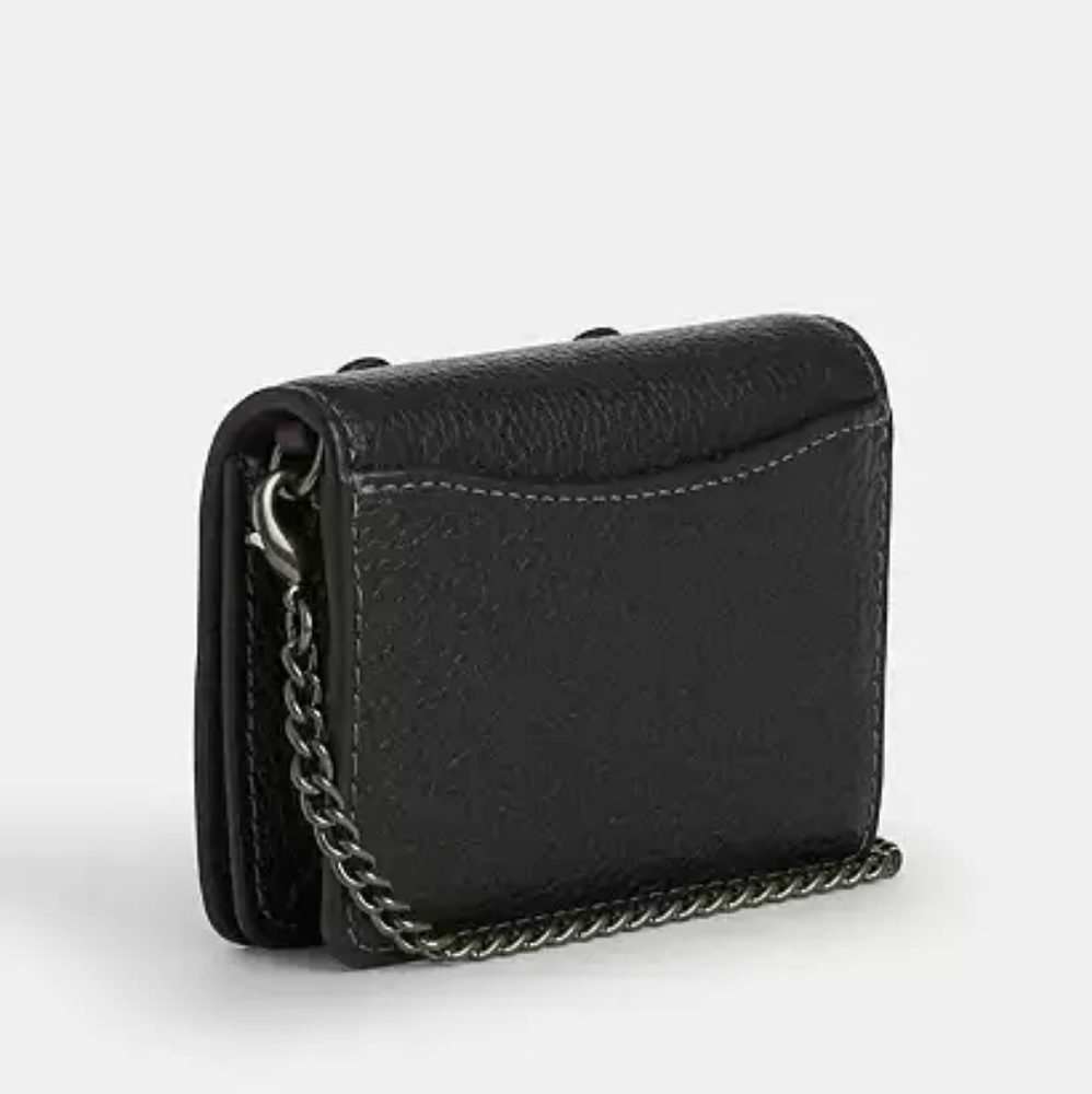 Coach Mini Wallet On A Chain NWT - Picture 2 of 6